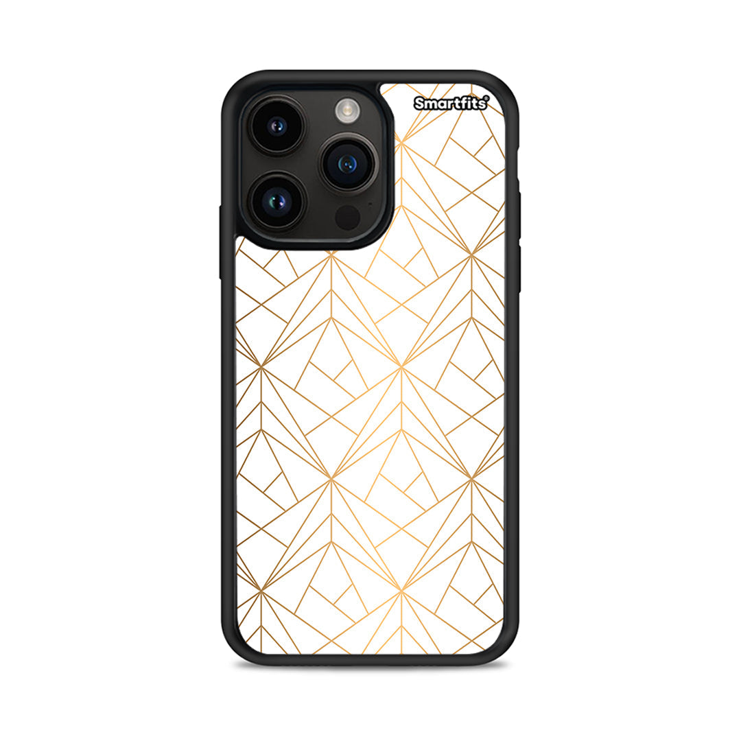 Geometric Luxury White - iPhone 15 Pro Max θήκη