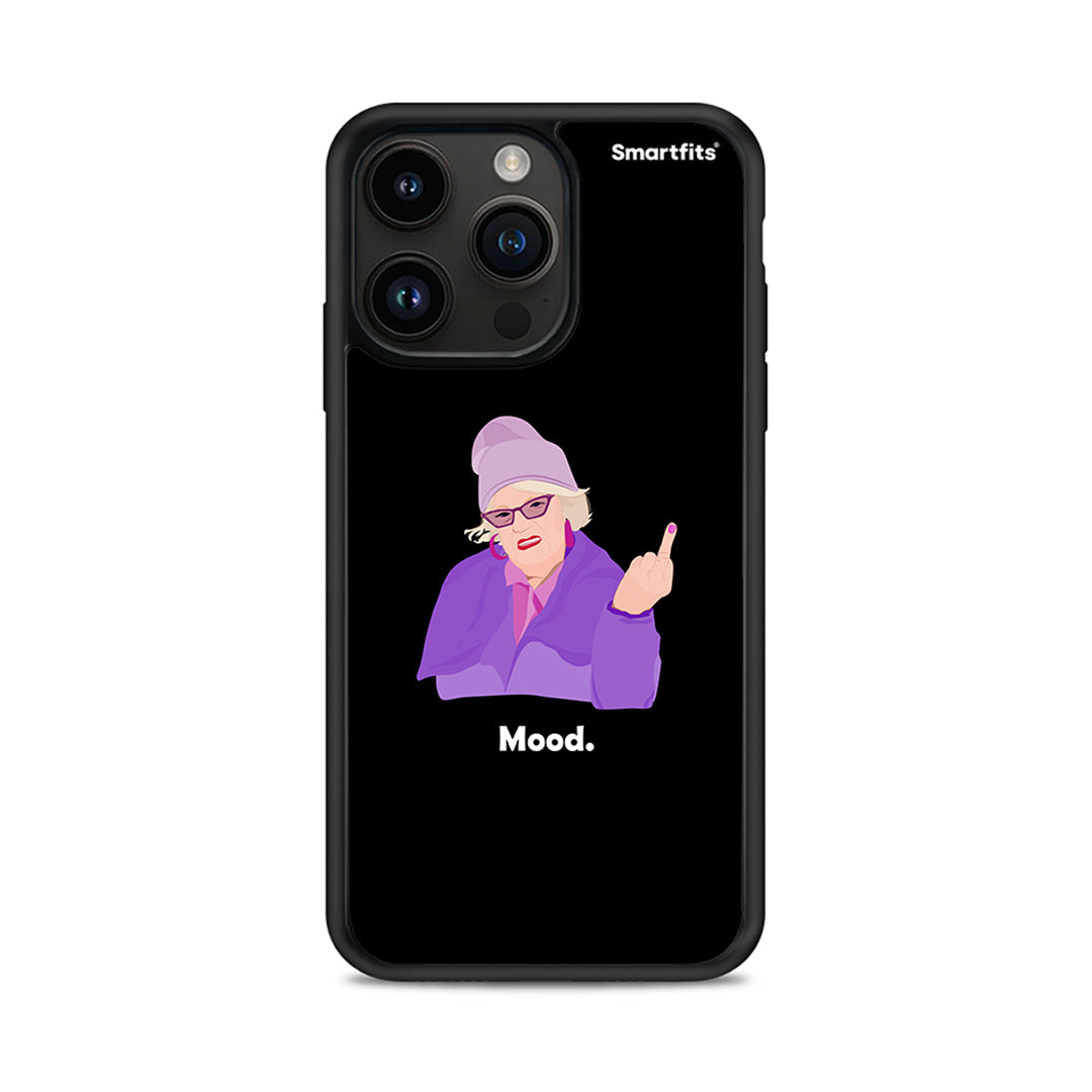 Grandma Mood Black - iPhone 15 Pro Max θήκη
