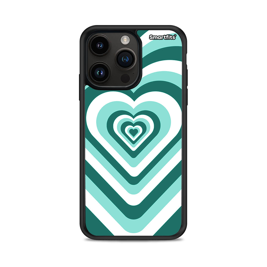 Green Hearts - iPhone 15 Pro Max θήκη