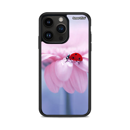 Ladybug Flower - iPhone 15 Pro Max θήκη
