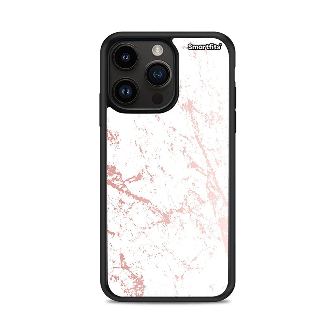 Marble Pink Splash - iPhone 15 Pro Max θήκη