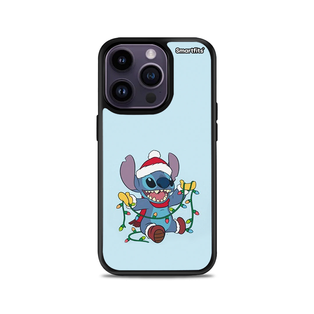 Santa Stich - iPhone 15 Pro θήκη