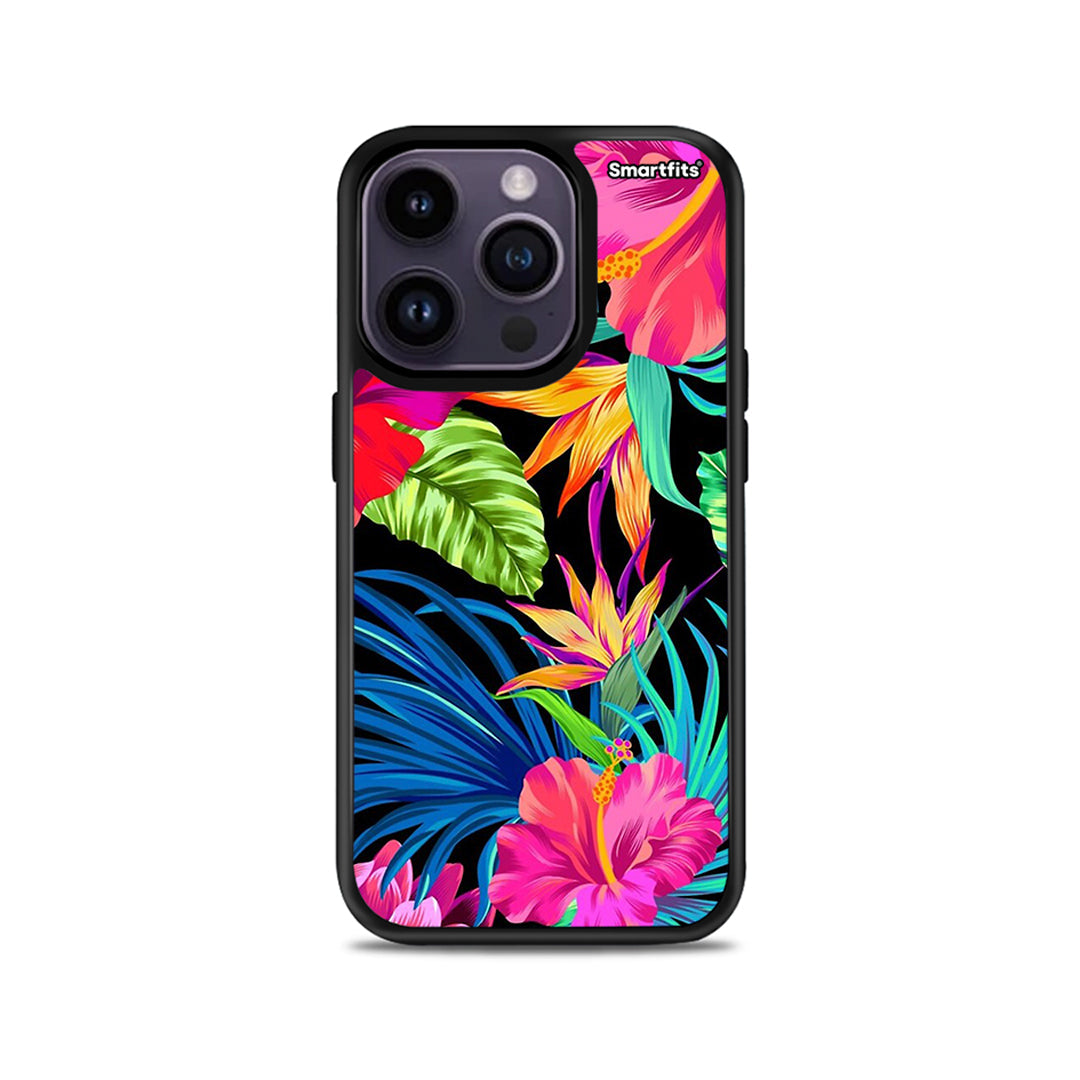 Tropical Flowers - iPhone 14 Pro θήκη