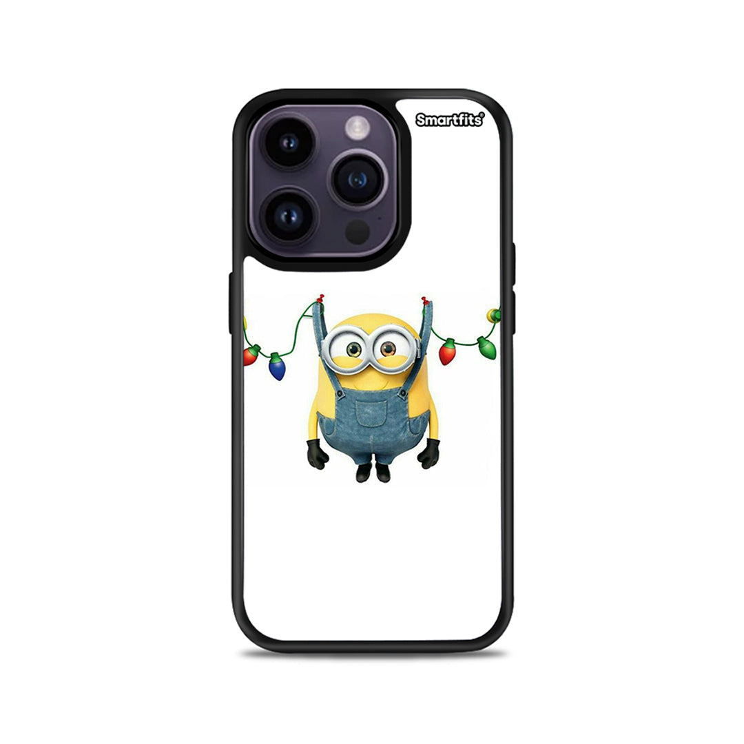 Xmas Minion Lights - iPhone 14 Pro θήκη