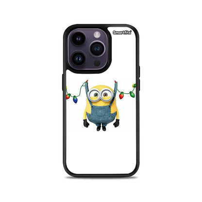 Xmas Minion Lights - iPhone 14 Pro θήκη