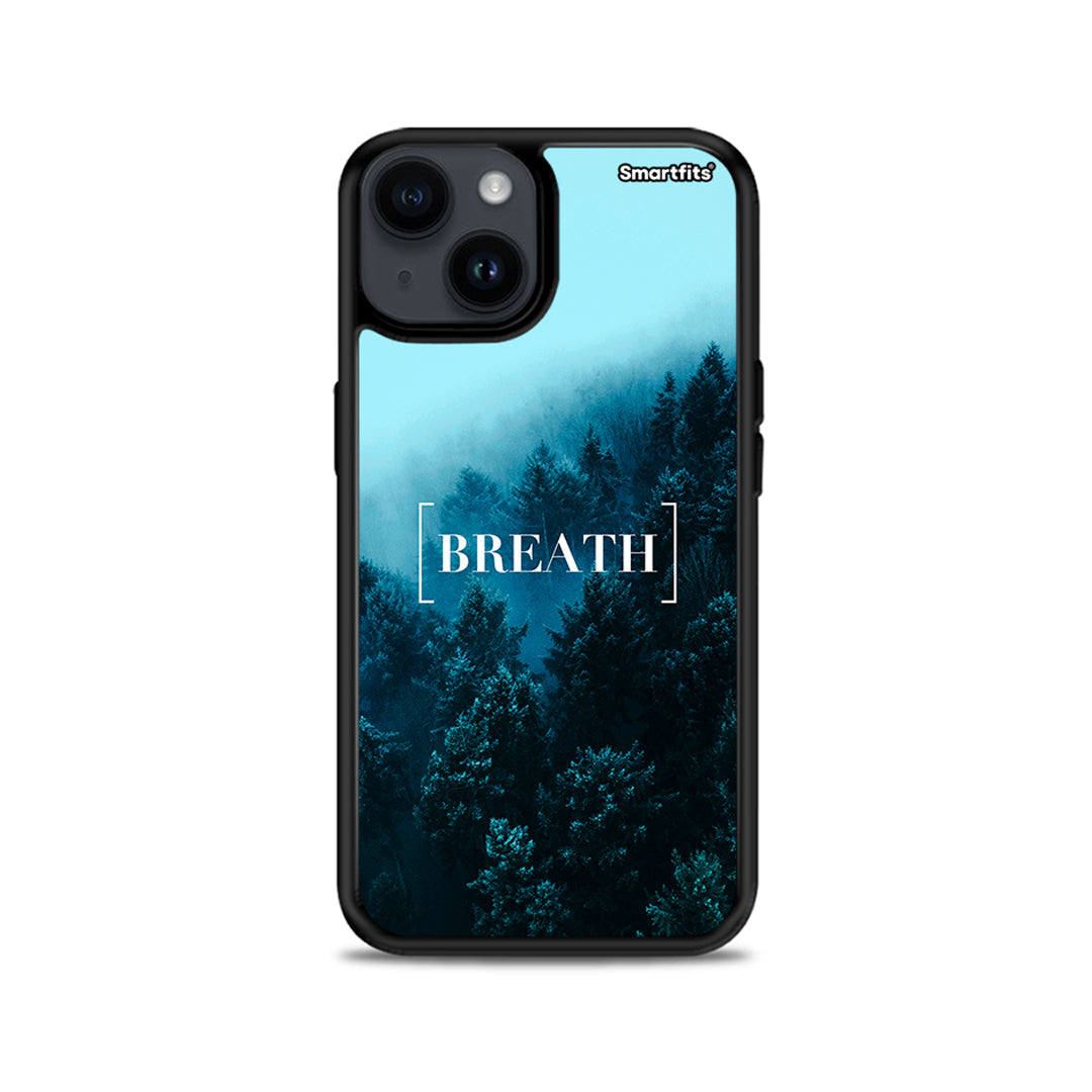 Quote Breath - iPhone 15 Plus θήκη