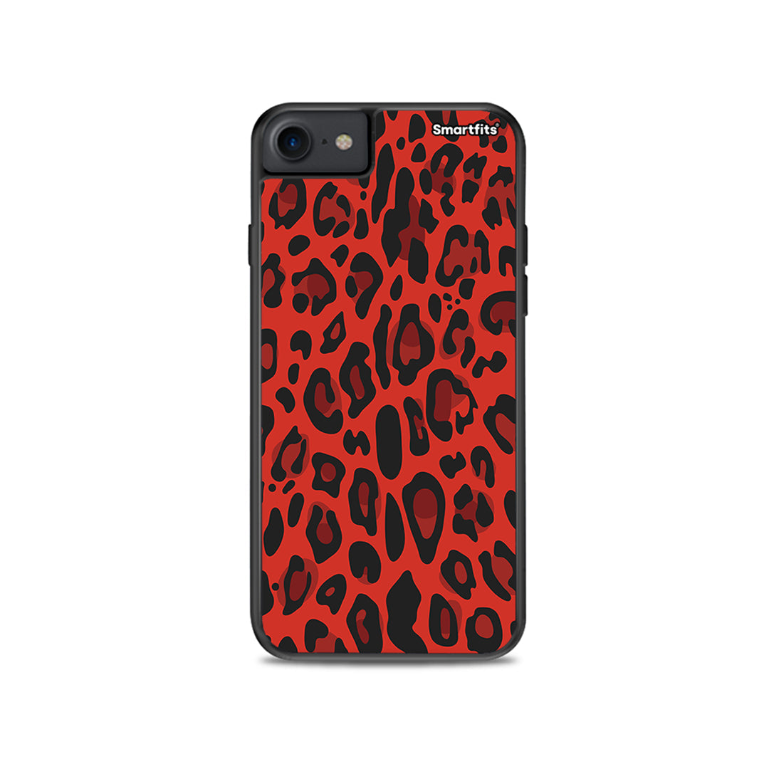 Animal Red Leopard - iPhone 7 / 8 / SE 2020 θήκη