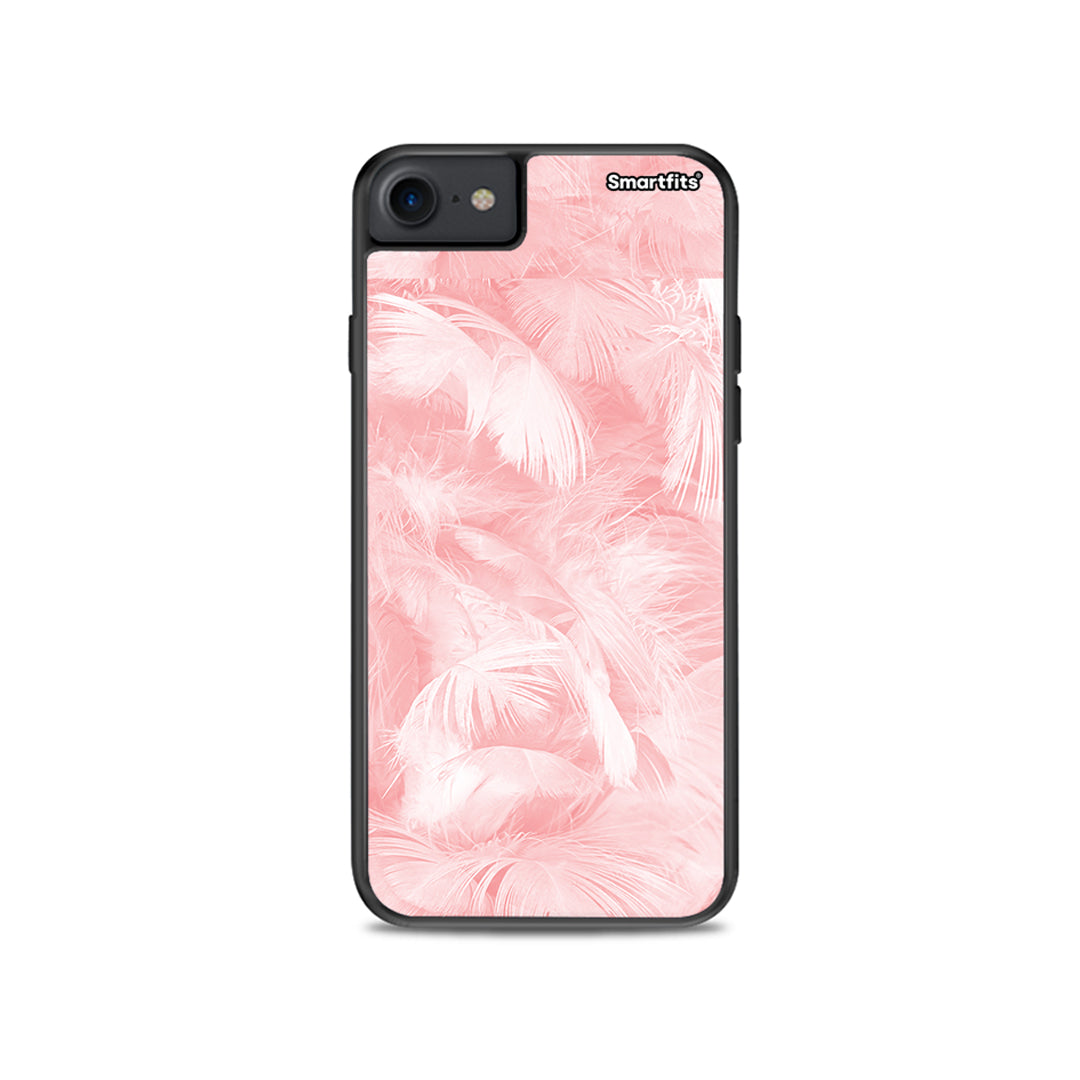 Boho Pink Feather - iPhone 7 / 8 / SE 2020 θήκη