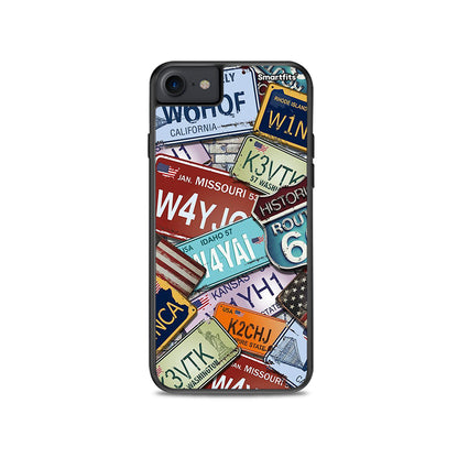 Car Plates - iPhone 7 / 8 / SE 2020 θήκη