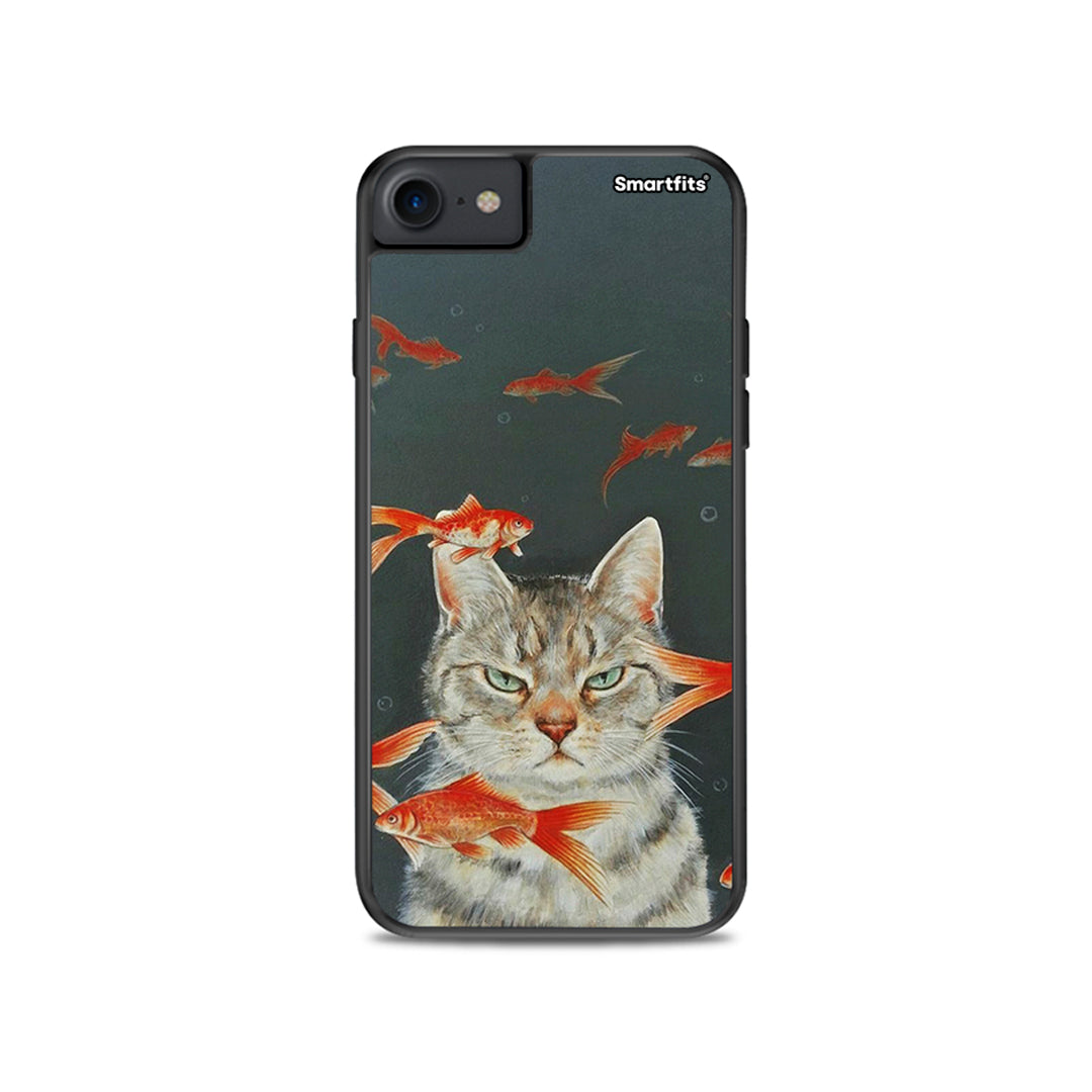 Cat Goldfish - iPhone 7 / 8 / SE 2020 θήκη