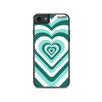 Green Hearts - iPhone 7 / 8 / SE 2020 θήκη