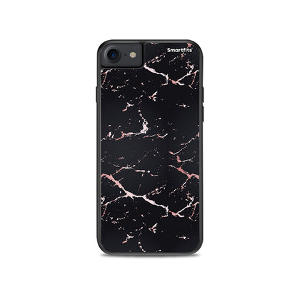 Marble Black Rosegold - iPhone 7 / 8 / SE 2020 θήκη