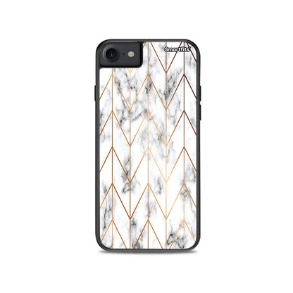 Marble Gold Geometric - iPhone 7 / 8 / SE 2020 θήκη