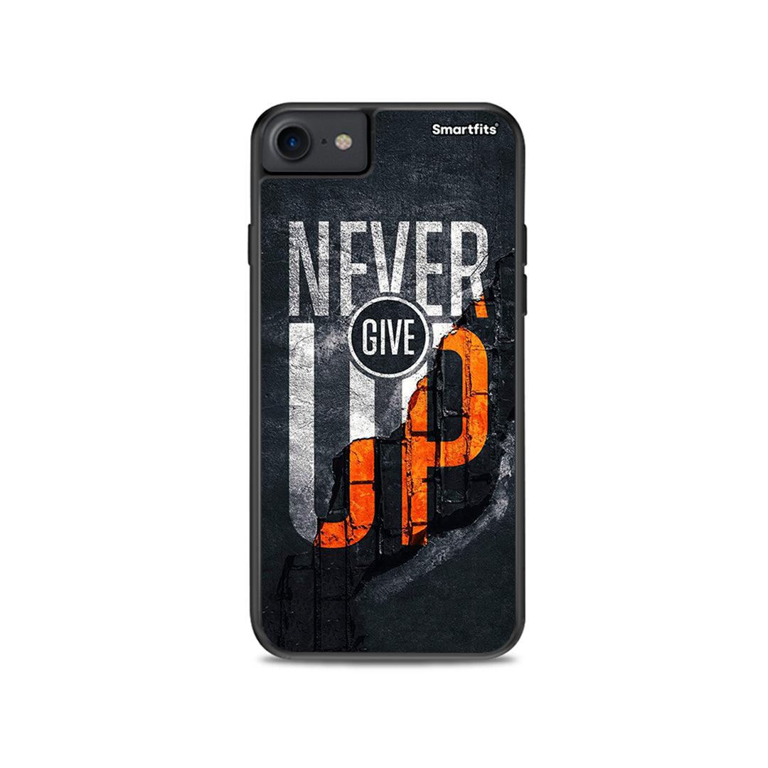 Never Give Up - iPhone 7 / 8 / SE 2020 θήκη