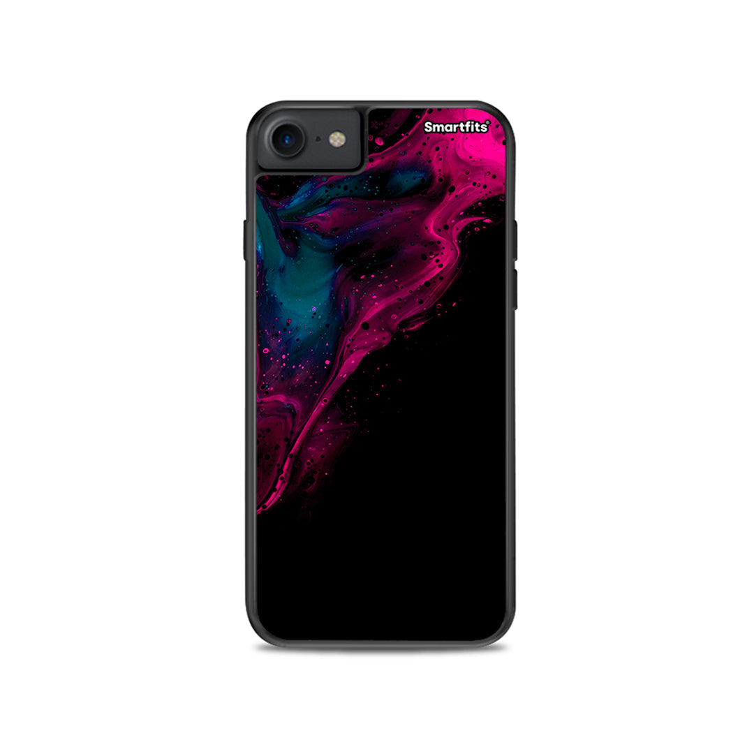 Watercolor Pink Black - iPhone 7 / 8 / SE 2020 θήκη