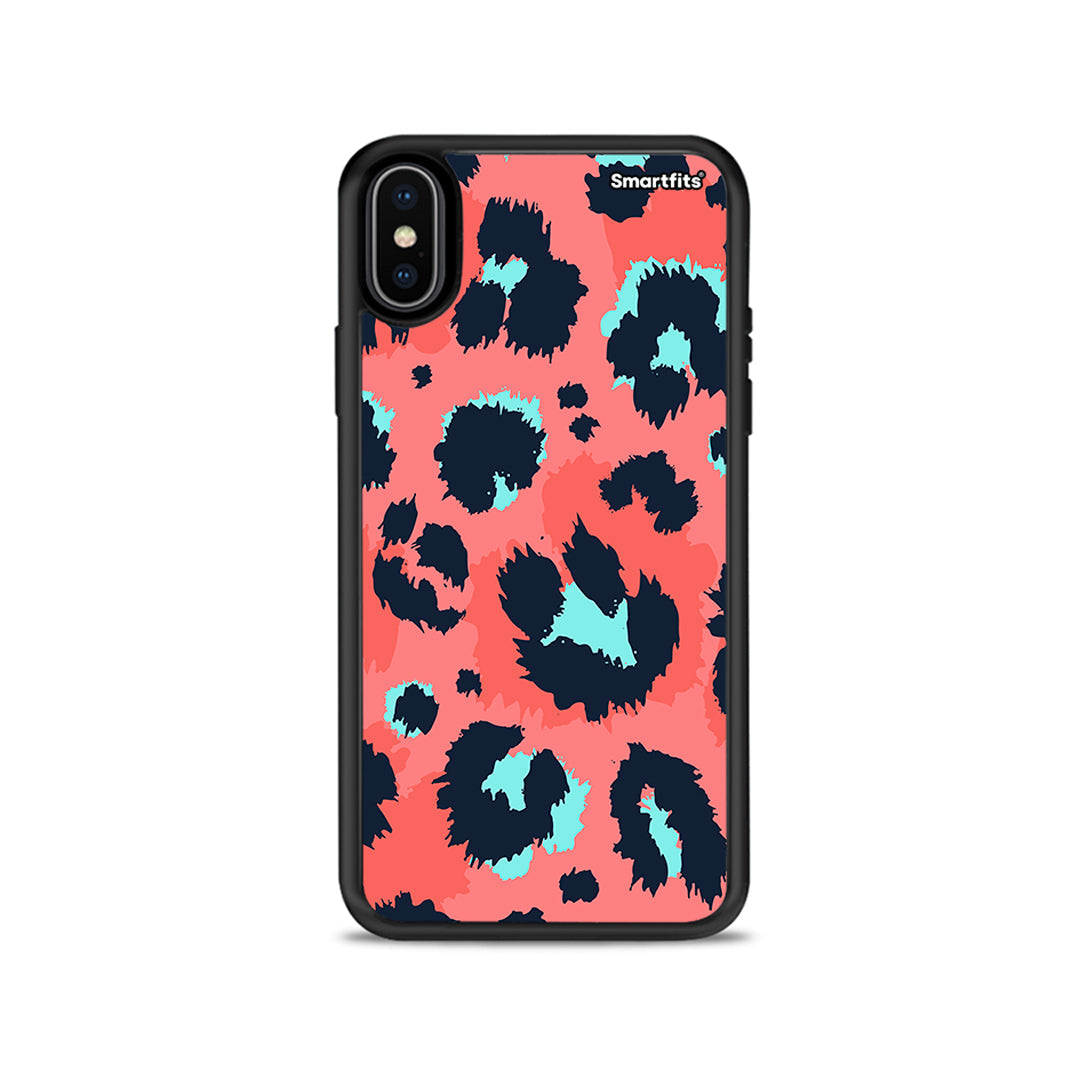 Animal Pink Leopard - iPhone X / Xs θήκη