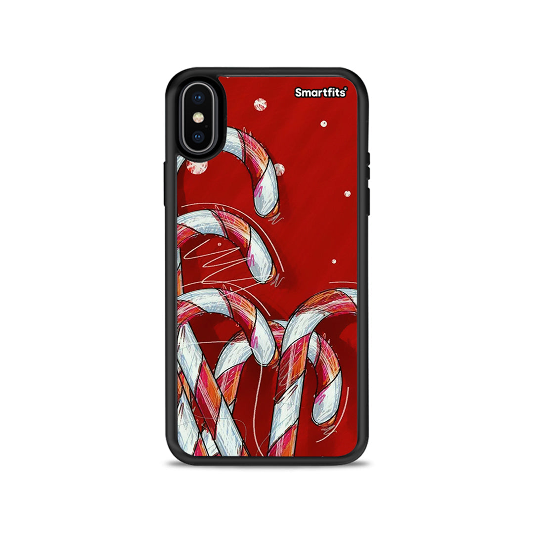 Candy Cane - iPhone X / Xs θήκη