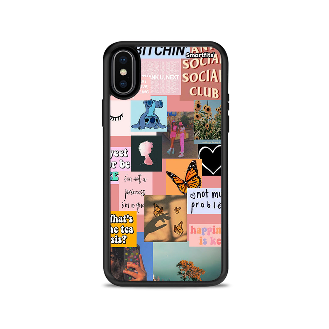 Collage Bitchin - iPhone X / Xs θήκη