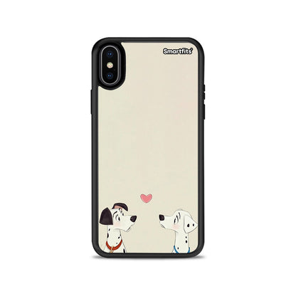 Dalmatians Love - iPhone X / Xs θήκη