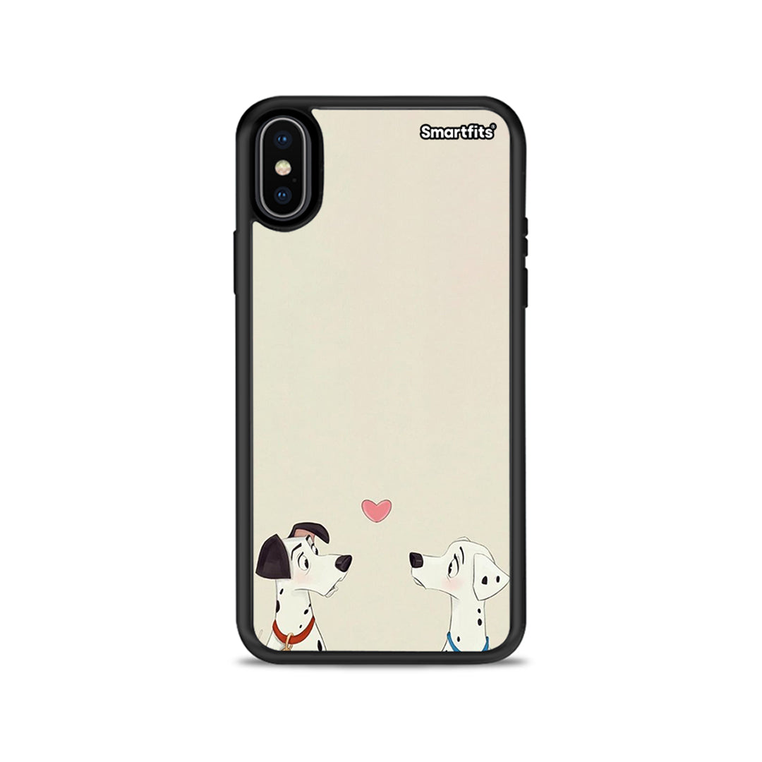 Dalmatians Love - iPhone X / Xs θήκη