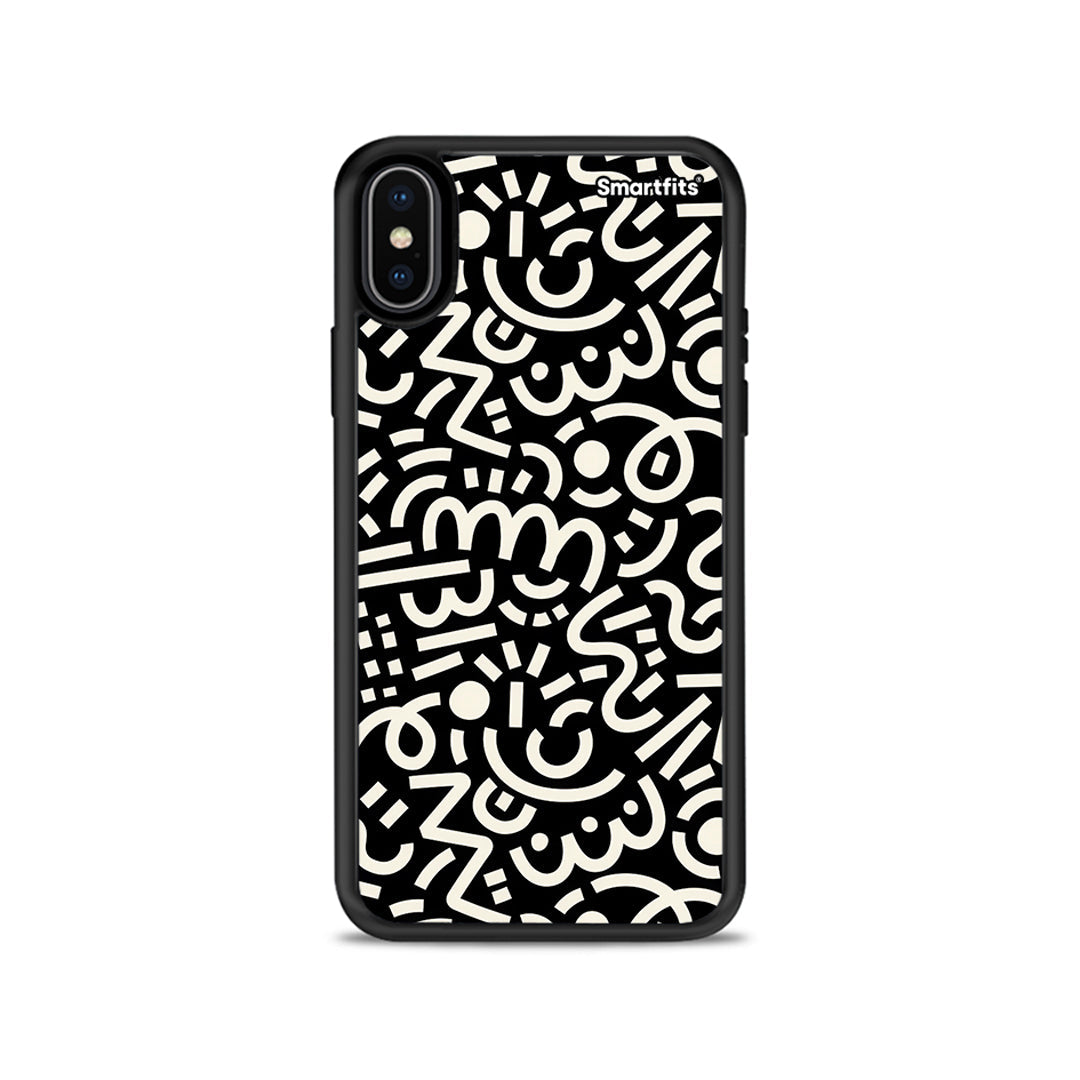 Doodle Art - iPhone X / Xs θήκη