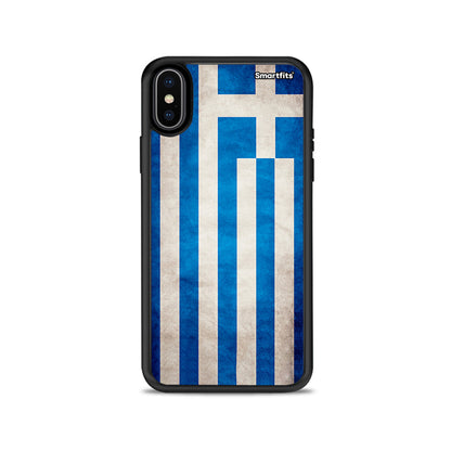 Flag Greek - iPhone X / Xs θήκη