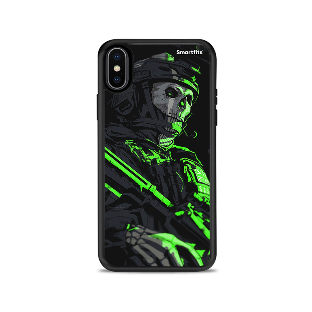 Green Soldier - iPhone X / Xs θήκη