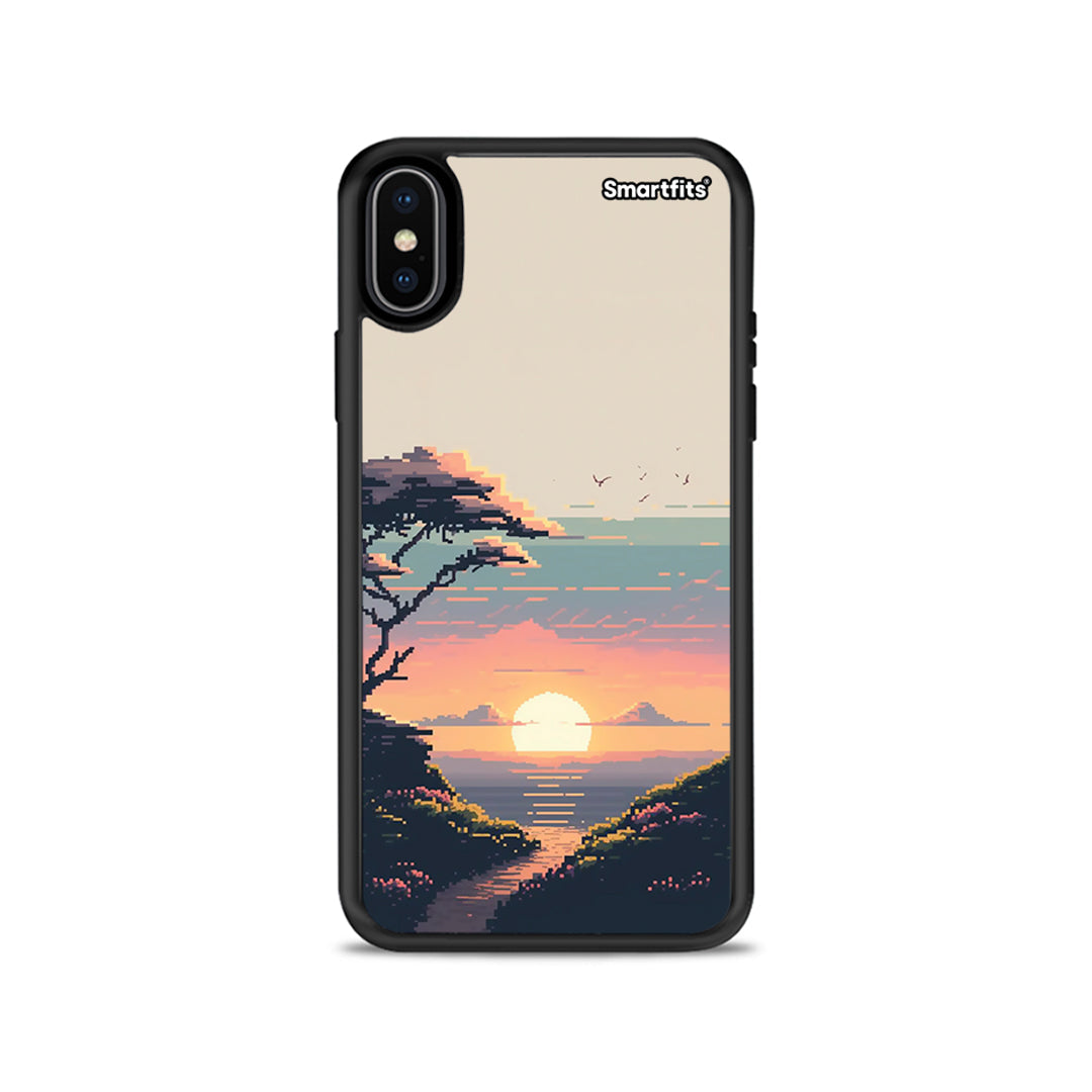 Pixel Sunset - iPhone X / Xs θήκη