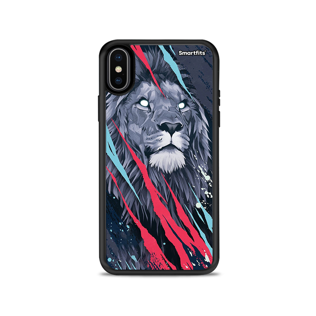 PopArt Lion Designer - iPhone X / Xs θήκη