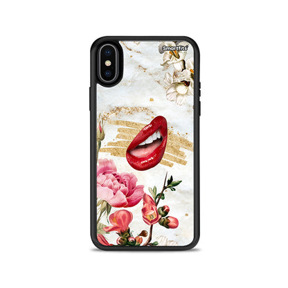 Red Lips - iPhone X / Xs θήκη