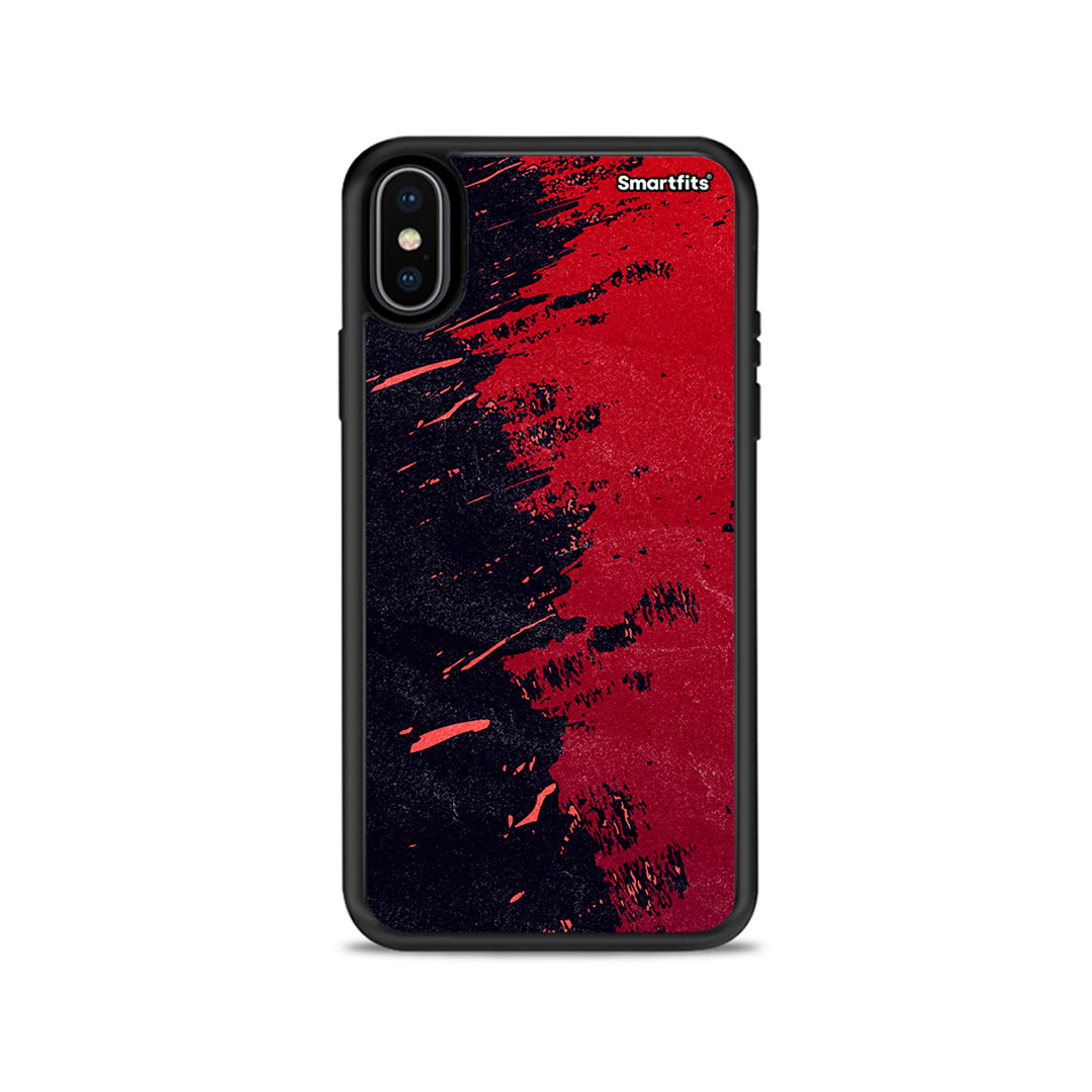 Red Paint - iPhone X / Xs θήκη