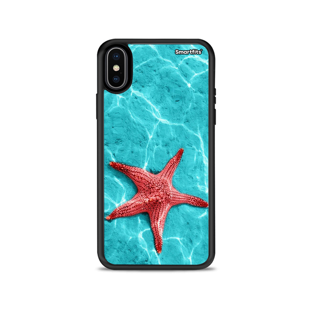 Red Starfish - iPhone X / Xs θήκη