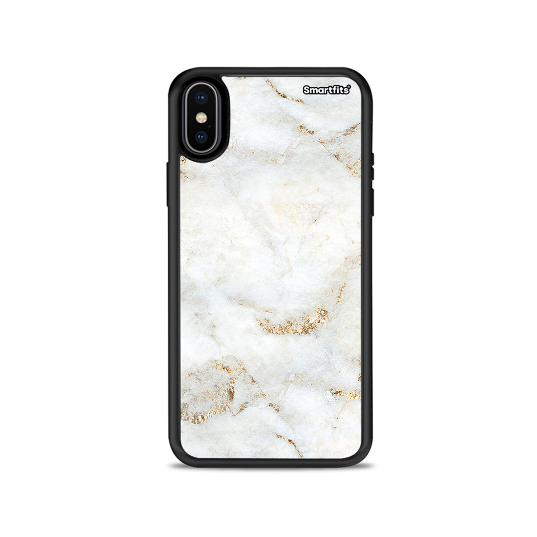 White Gold Marble - iPhone X / Xs θήκη