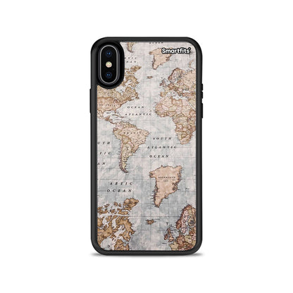 World Map - iPhone X / Xs θήκη