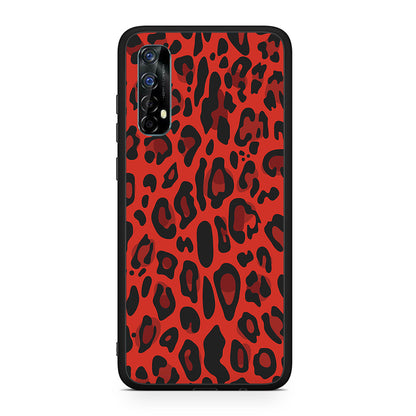 Animal Red Leopard - Realme 7 θήκη