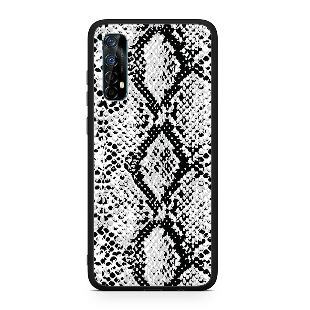 Animal White Snake - Realme 7 θήκη