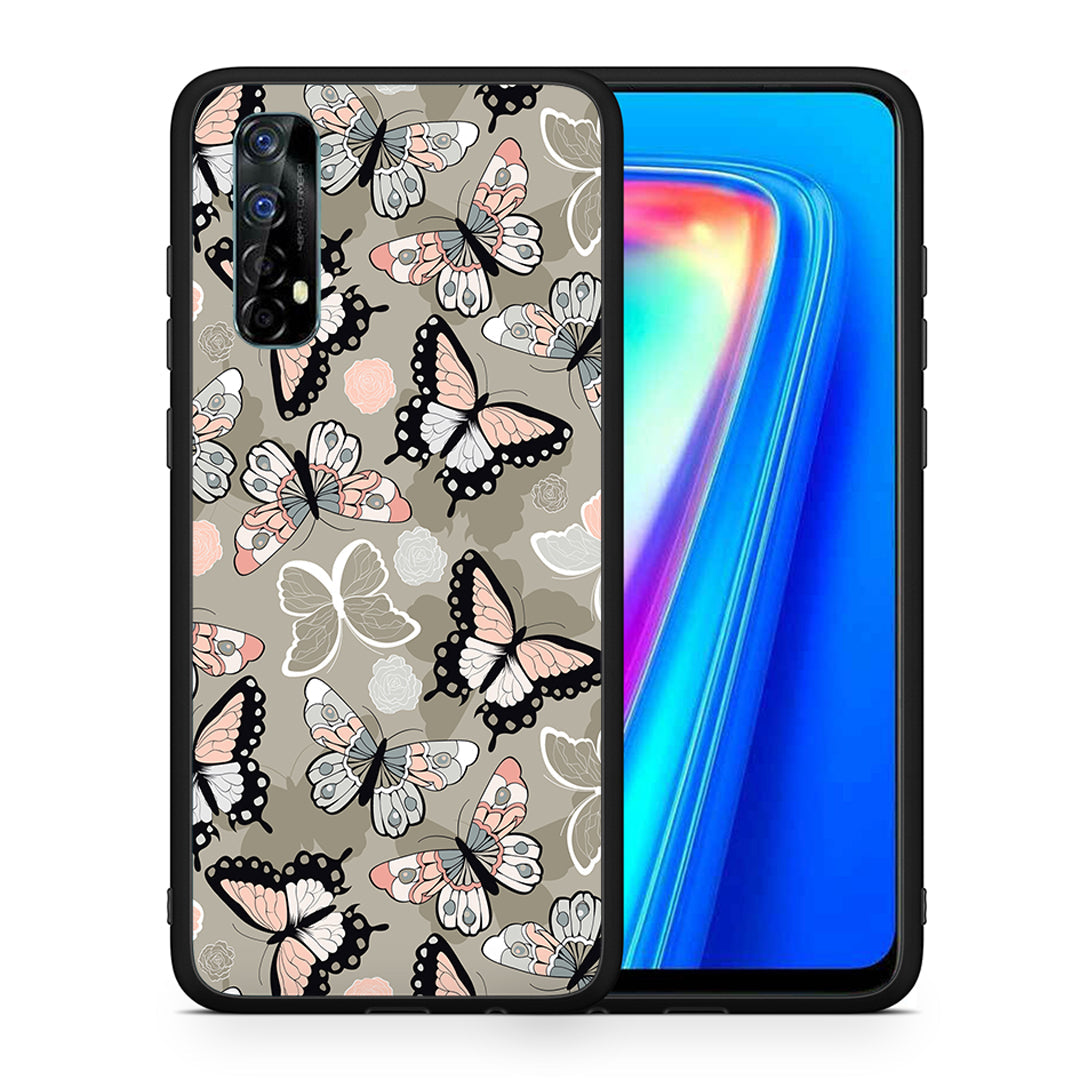 Boho Butterflies - Realme 7 θήκη