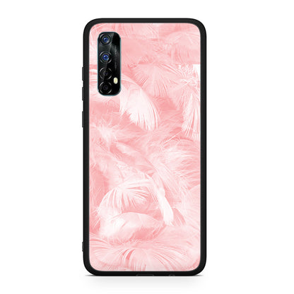 Boho Pink Feather - Realme 7 θήκη