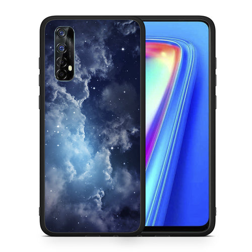 Galactic Blue Sky - Realme 7 θήκη
