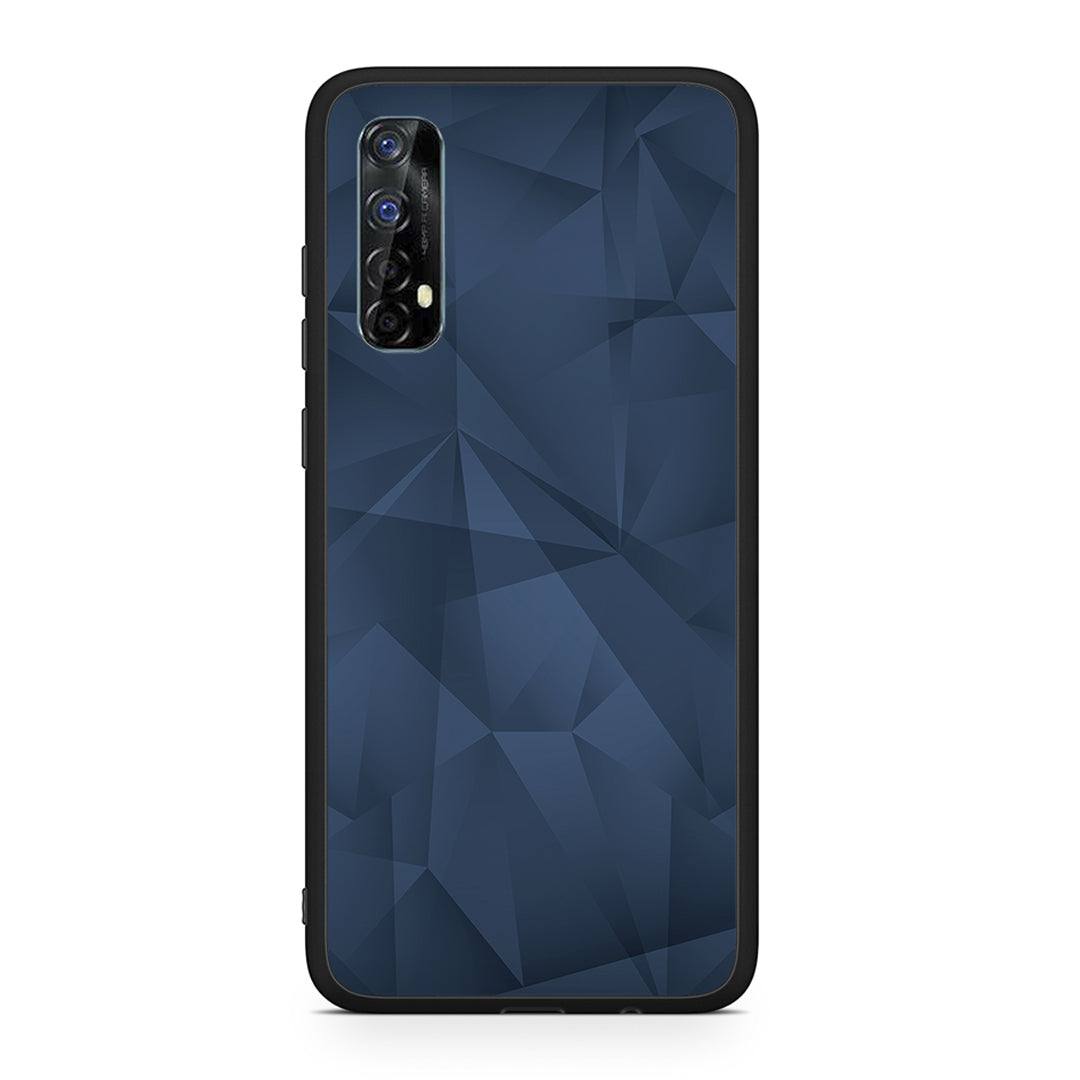 Geometric Blue Abstract - Realme 7 θήκη