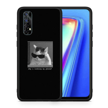 Meme Cat - Realme 7 θήκη