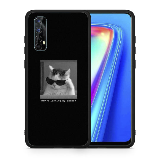 Meme Cat - Realme 7 θήκη