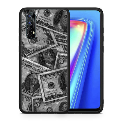 Money Dollars - Realme 7 θήκη