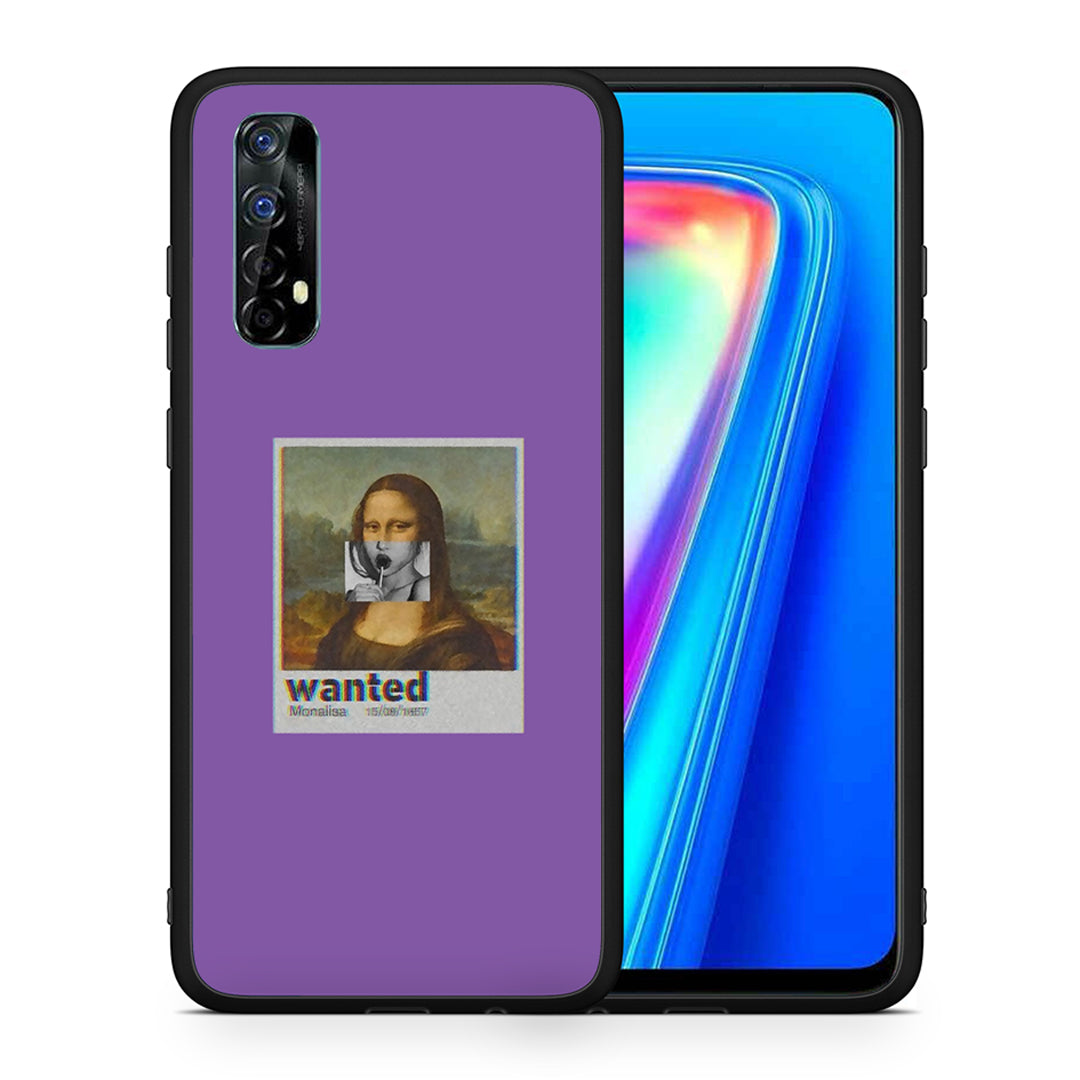 Popart Monalisa - Realme 7 θήκη