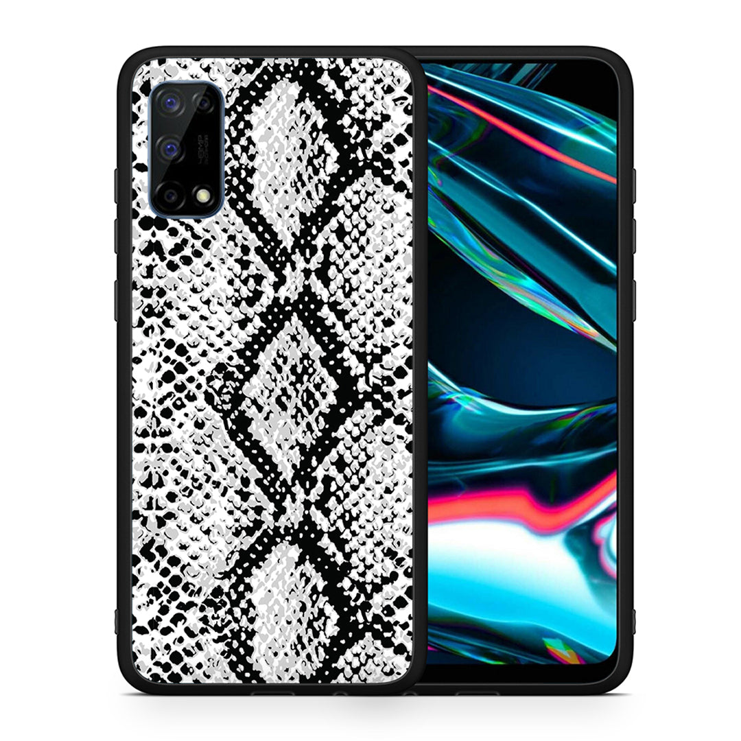 Animal White Snake - Realme 7 Pro θήκη
