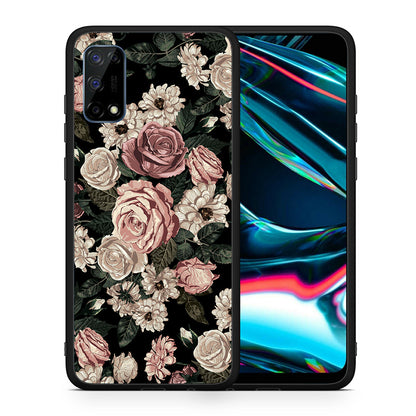 Flower Wild Roses - Realme 7 Pro θήκη