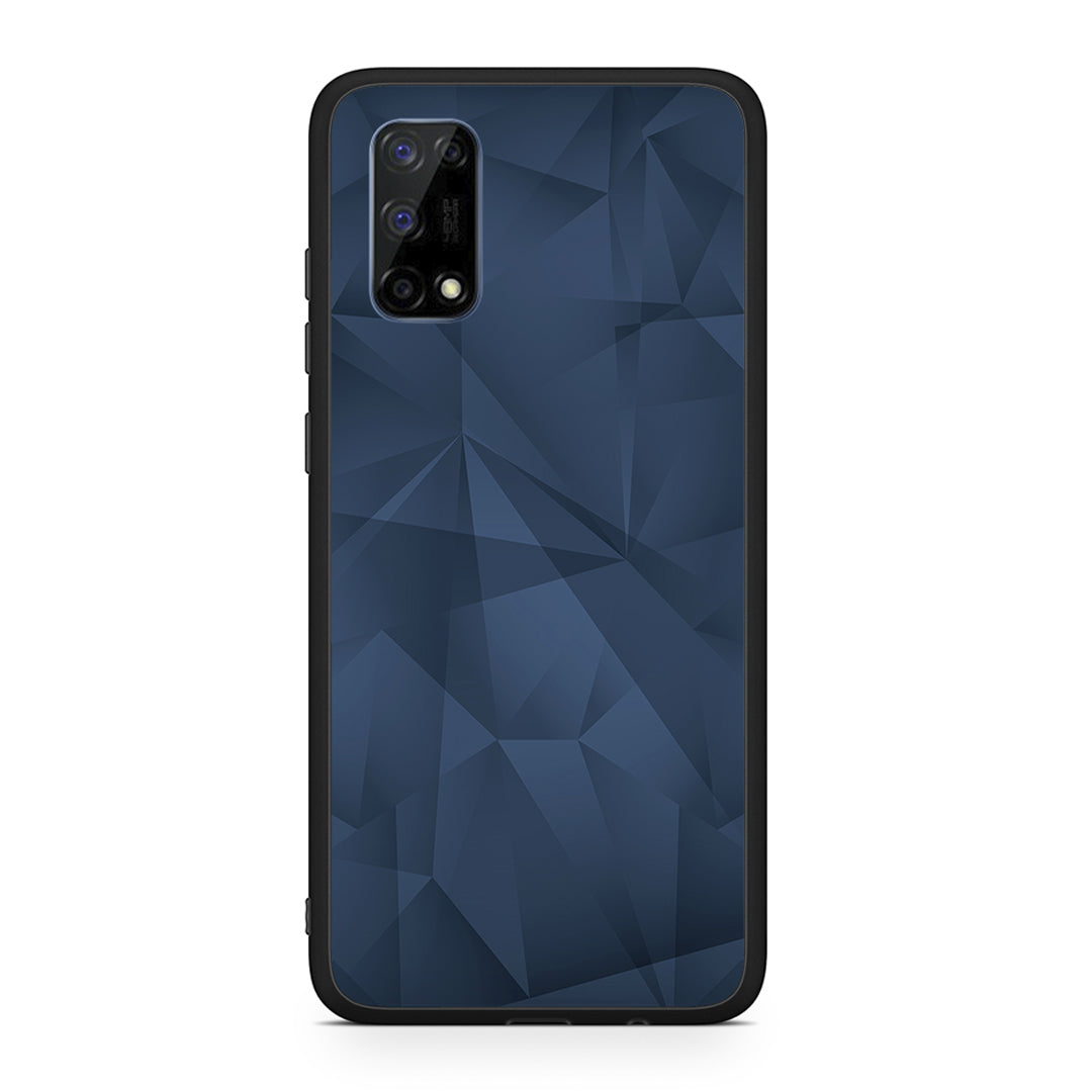 Geometric Blue Abstract - Realme 7 Pro θήκη