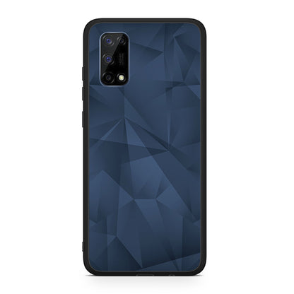 Geometric Blue Abstract - Realme 7 Pro θήκη