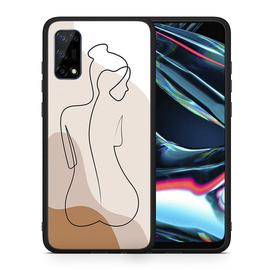 LineArt Woman - Realme 7 Pro θήκη