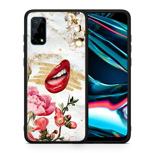 Red Lips - Realme 7 Pro θήκη